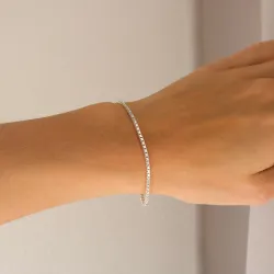 BNH veneziaarmband aus Silber 18,5 cm x 1,8 mm