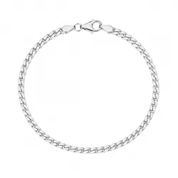BNH Panzerarmband aus Silber 18,5 cm x 2,7 mm
