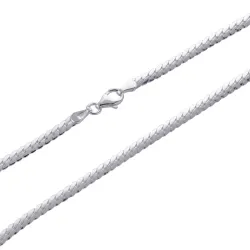 Smart Victoriakette aus Silber 50 cm x 2,9 mm