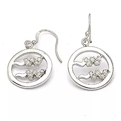 Wassermann Sternzeichen Ohrringe in Silber