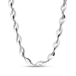 Halskette aus Silber  x 7,6 mm