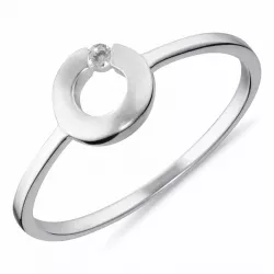 Runder Ring aus Silber