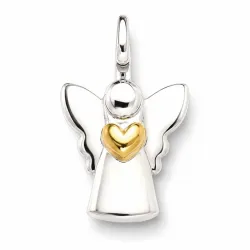 Engel Anhänger aus Silber und vergoldetem Sterlingsilber