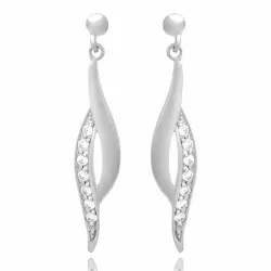 lange Ohrringe in Silber