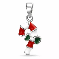 Weihnachtsstock Anhänger aus Silber - Little Ones