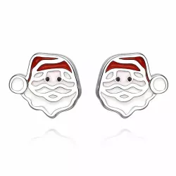 Weihnachtsmann Ohrringe in Silber - Little Ones