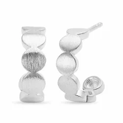 14 mm Halbkreolen in Silber