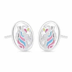 Einhorn Ohrstecker in Silber - Little Ones