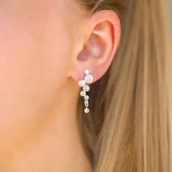 Zirkon Ohrringe in Silber - Bubbly Sparkle