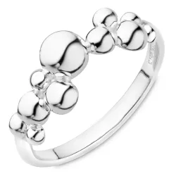 Kugel Ring aus Silber - Bubbly Pure