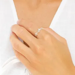 Kugel Ring aus Silber - Bubbly Pure