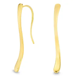 Ohrringe in vergoldetem Silber