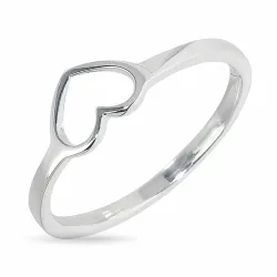 Fingerringe Herz Ring aus Silber