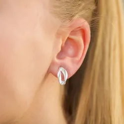 Ohrclips in Silber