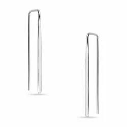 lange Ohrringe in Silber