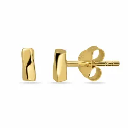 Ohrstecker in vergoldetem Silber