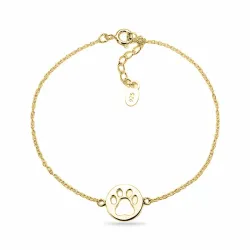 Pfote Armband aus vergoldetem Sterlingsilber - Little Ones