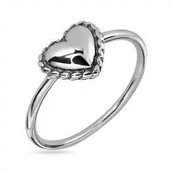 Herz Ring aus Silber