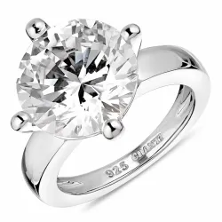 Zirkon Ring aus Silber