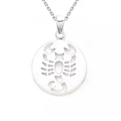 Skorpion Halskette aus Silber und Anhänger aus Silber