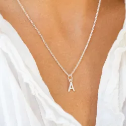 buchstab a Anhänger aus Silber - My Letter