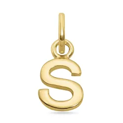 buchstab s Anhänger aus vergoldetem Sterlingsilber - My Letter