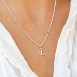 buchstab l Anhänger aus Silber - My Letter