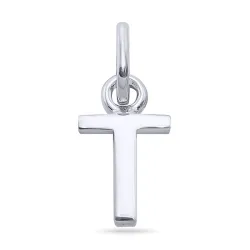 buchstab t Anhänger aus Silber - My Letter