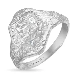 Zirkon Ring aus Silber
