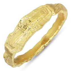 Ring aus vergoldetem Sterlingsilber - Lumé Etched