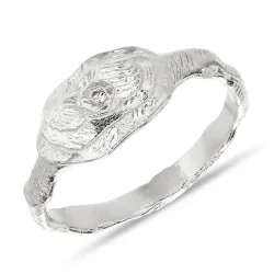 Zirkon Ring aus Silber