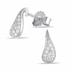 Zirkon Ohrringe in Silber - Lumé Illume