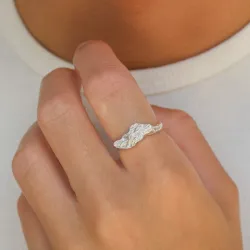 Ring aus Silber - Lumé Etched