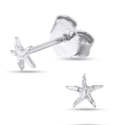 Seestern Ohrstecker in Silber - Lumé Etched