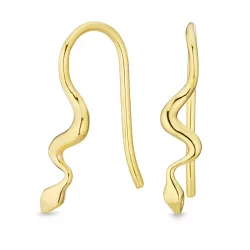 Ohrringe in vergoldetem Silber - Lumé Essence