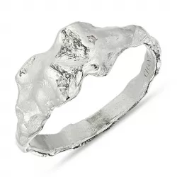 breit Zirkon Ring aus Silber