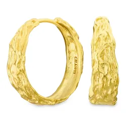 Kreole in vergoldetes Messing - Eliné