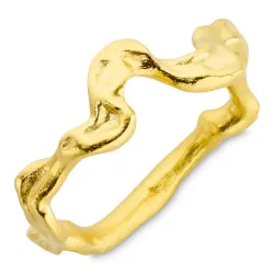Ring aus vergoldetes Messing - Eliné