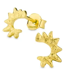 Ohrringe in vergoldetes Messing - Eliné