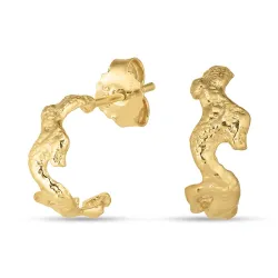 Ohrringe in vergoldetes Messing - Eliné