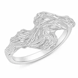 Ring aus versilbertes Messing - Lumé Etched
