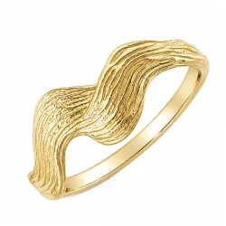 Ring aus vergoldetes Messing - Lumé Etched