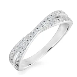 Zirkon Ring aus Silber