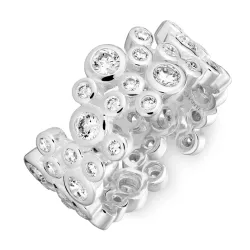 Zirkon Ring aus Silber