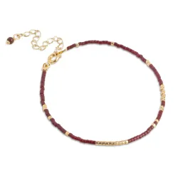 Enamel Petra Copper Armband in vergoldetem Sterlingsilber