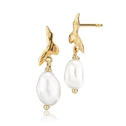 Izabel Camille Fairy Ohrringe in vergoldetem Sterlingsilber