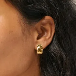 Enamel Ziva Kreole in vergoldetem Sterlingsilber