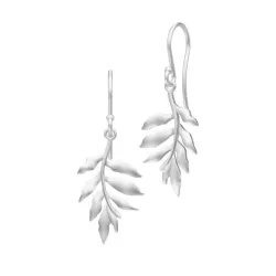 Julie Sandlau Little Tree Of Life Ohrringe in Satinrhodiniertes Sterlingsilber