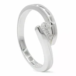 Kollektionsmuster strukturierter Fingerring aus Silber