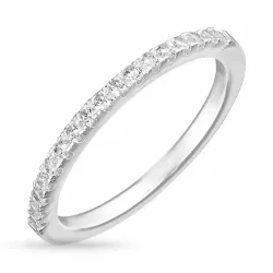 Kollektionsmuster Zirkon Ring aus Silber